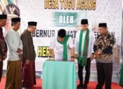 Gubernur Herman Deru Resmikan Masjid Agung Al-Huda Desa Tugu Agung Lempuing OKI