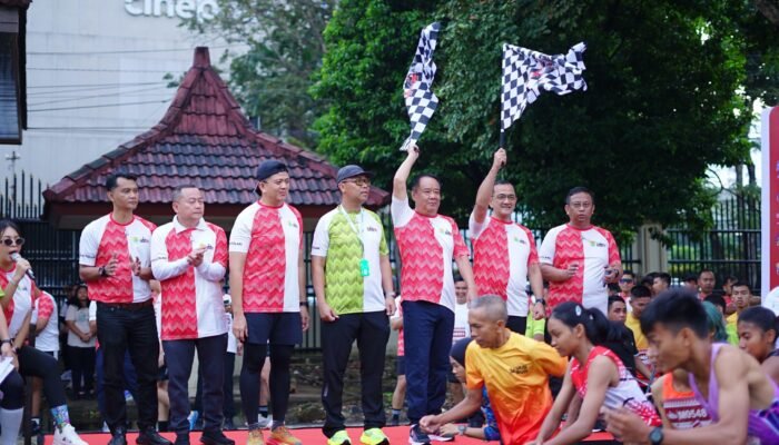 Buka Musi Runner 5K, Wagub Cik Ujang: Ini Ajang Pencarian Bibit Pelari Untuk Mengharumkan Sumsel di Kancah Nasional