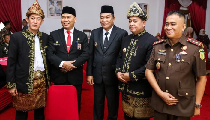 Bupati Muba H M Toha Hadiri Paripurna HUT Kabupaten Banyuasin ke-23 Tahun