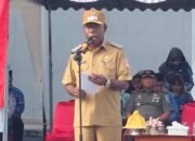 Donatus Nimbitkendik Irup Saat Upacara Peringatan Hari Lahir Pancasila