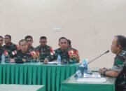 Danrem 121/Abw Beri Perintah Strategis untuk Satgas Pamtas RI-Malaysia di Badau Kapuas Hulu
