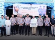 Kapolda Jambi Serahkan Hewan Qurban ke Ponpes Ma’had Al-Mubarak