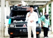 Bupati Batang Hari Serahkan Hewan Qurban dari Presiden RI di Desa Pasar Terusan