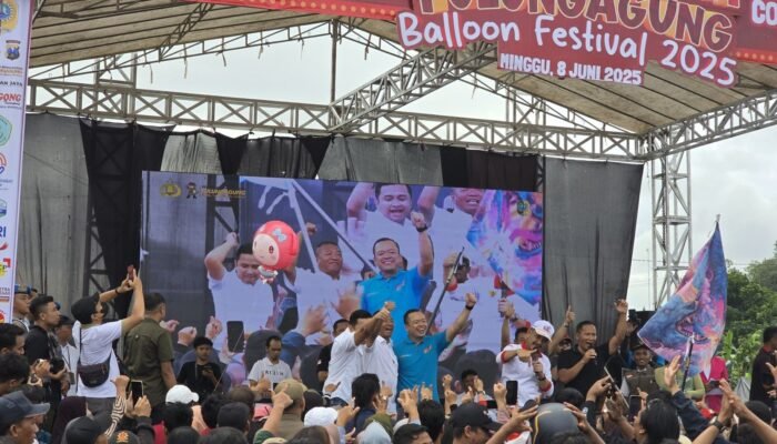 Kades Notorejo Terharu,Sukses Tuan Rumah Bhayangkara Tulungagung Festival Balon 2025