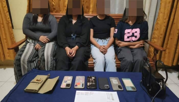 Diduga Terlibat Narkoba, Polsek Bunut Hulu Amankan Empat Perempuan