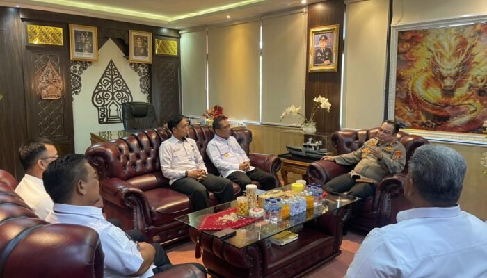 Karutan Kelas I Palembang Audensi ke Kapolrestabes