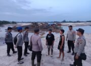 Polsek Boyan Tanjung Gaungkan Larangan PETI di Desa Teluk Geruguk Kapuas Hulu