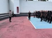 Satbrimob Polda Jambi Beri Pelatihan Penggunaan Alat PPH pada CPNS Lapas