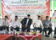 Sapi Kurban Bantuan Presiden Prabowo Untuk Pemkot Prabumulih Disalurkan ke Masjid Sirojul Islam Muntang Tapus