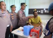 Sambut Hari Bhayangkara Ke-79, Polres Pekalongan Gelar Anjangsana kepada Anggota yang sedang Sakit