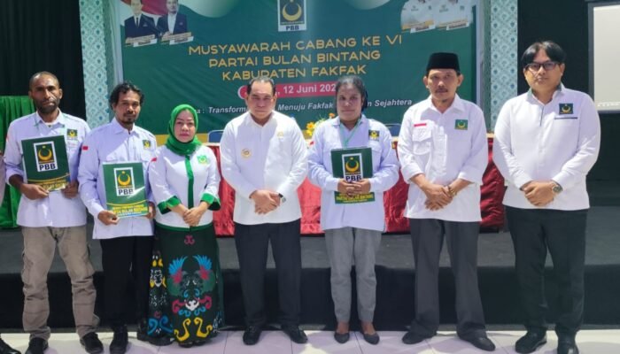 Partai PBB Fakfak Siap Dukung Program Pemerintah Daerah