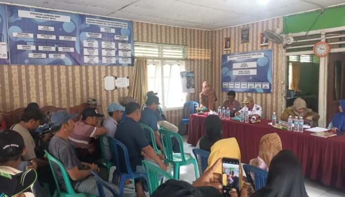 Kades Bukit Batu Bantah Tudingan Pemotongan Dana Plasma Sepihak: “Sudah Lewat Musyawarah dan Ada Dasar Hukumnya”