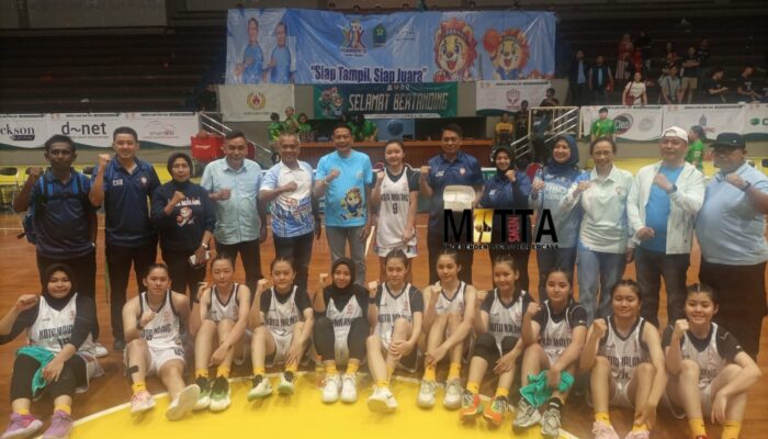 Laga Perdana Cabor Basket Kota Malang Raih Kemenangan
