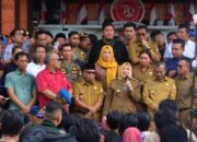 Bupati Musi Rawas Temui Massa Aksi Mahasiswa Cipayung Plus dan BEM Silampari