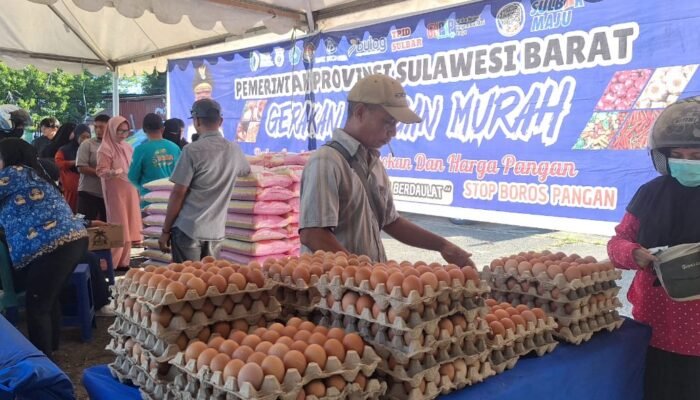 Gerakan Pangan Murah Pemprov Sulbar : Solusi Stabilitas Harga di Tengah Kenaikan Pangan