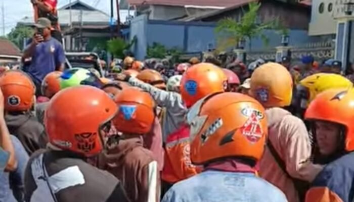 97 Personil Polres Fakfak Disiagakan Dalam Pengamanan Aksi Ojek Mandiri