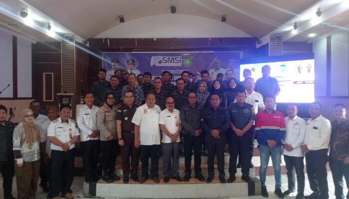 Doko Resmi Nahkodai SMSI Prabumulih Masa Bhakti 2025 – 2028