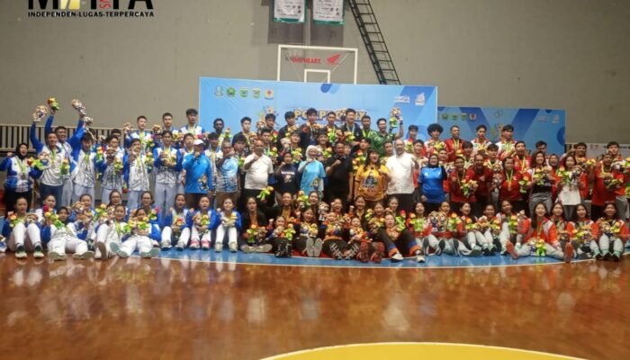 Porpov IX Jatim 2025, Tim Basket Kota Malang Raih Medali Perak