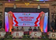 Sambut Hari Bhayangkara ke-79, Bupati Tulungagung Apresiasi Semangat Lomba Cerdas Cermat Tiga Pilar Desa 