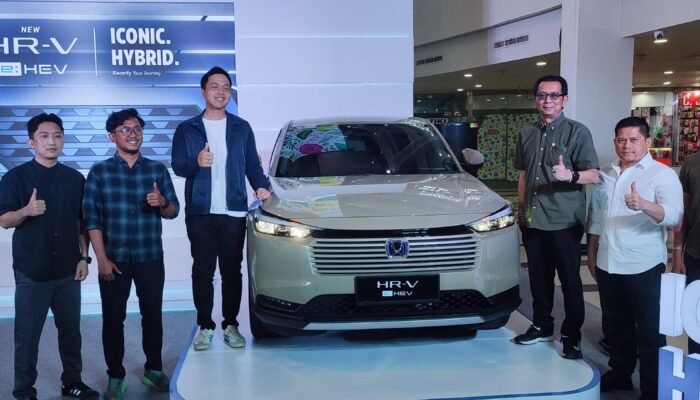 HR-V e:HEV, Mobil Hemat BBM Honda Meluncur Regional di Palembang
