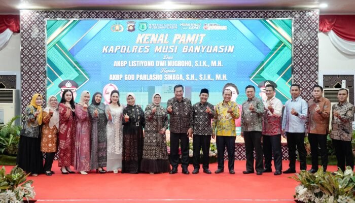 Kenal Pamit Kapolres Muba, Bupati: Tak Ada yang Abadi, Kecuali Perubahan