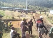 Kisah Satgas Yonif 644/Wls Karya Bhakti Bangun Harapan di Distrik Ibele