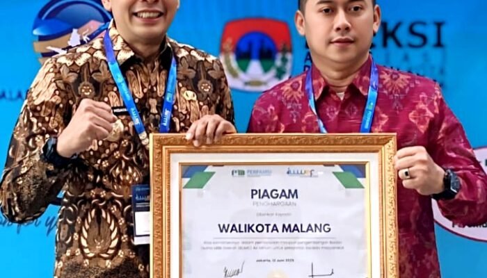 Walikota Malang Terima Penghargaan Nasional Pertama di IWWEF 2025