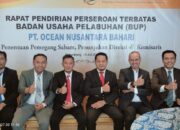 PT Ocean Nusantara Bahari Resmi Berdiri sebagai Badan Usaha Pelabuhan Swasta di Sumsel