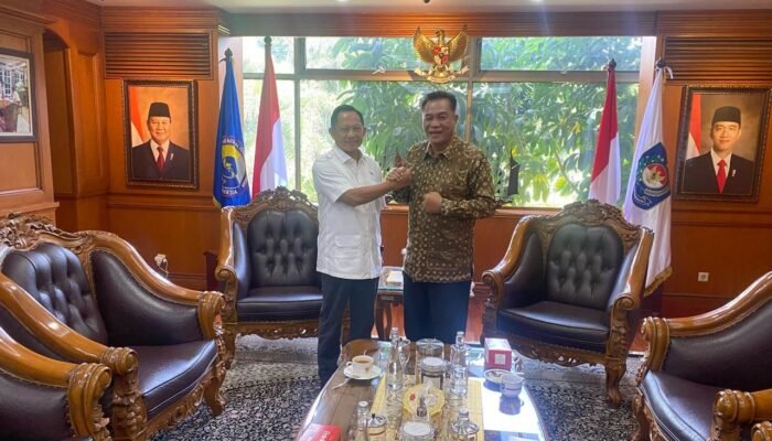 Bupati H M Toha Temui Mendagri Tito Karnavian