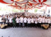 Bupati H M Toha Bersama Wabup Rohman Lepas Ratusan Calon Jamaah Haji 2025