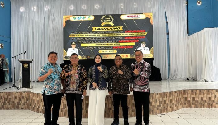 Kadis Kominfo Muba Hadiri Peluncuran Desa Digital dan Desa Cinta Statistik Muara Enim