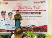 Wakil Bupati Musi Banyuasin Kyai Rohman Membuka Acara Job Fit dan Evaluasi Kinerja Pejabat Pimpinan Tinggi Pratama
