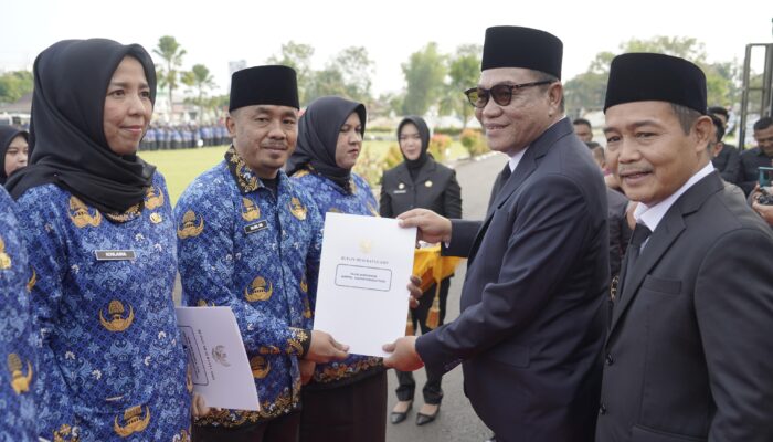 Bupati Toha Lantik 2.838 PPPK dan 151 CPNS Pemkab Muba