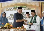 Bupati Muba Resmikan Masjid At-Tauhid dan Peringati 1 Muharram serta Milad ke-16 TPA Nurul Ilmi Desa Sungai Angit