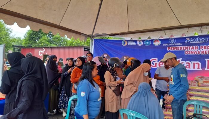 Pemprov Sulbar Terus Laksanakan Pasar Murah, 1,5 Ton Beras Habis Terjual Dalam 30 Menit