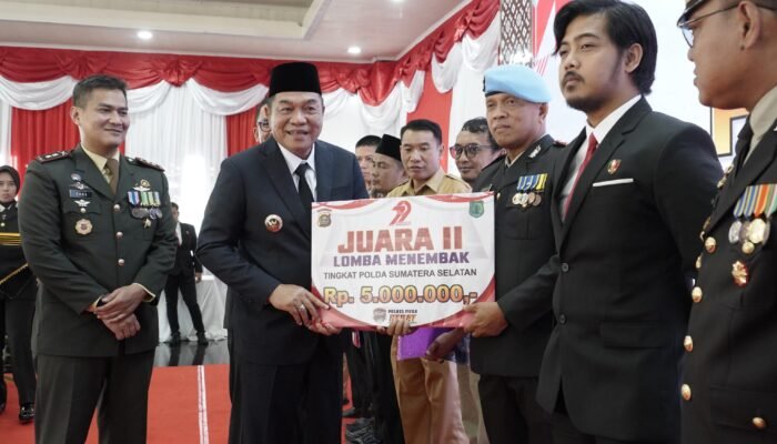 Bupati Muba H M Toha Semarakkan Syukuran Hari Bhayangkara ke-79 Polres Muba