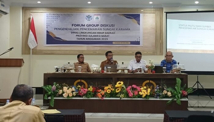 FGD DLH Sulbar Wujudkan Sungai Karama sebagai Sumber Kehidupan Berkelanjutan