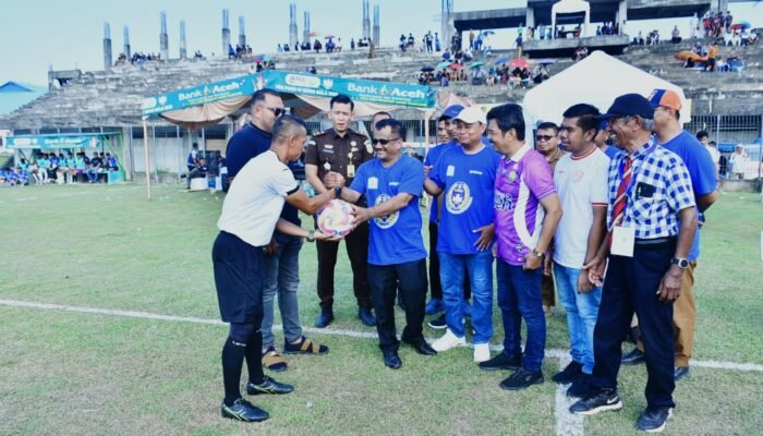 Pra Pora IB Sepakbola Grup D di Buka Langsung Wakil Bupati Aceh Tamiang