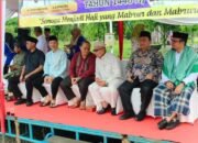 Suasana Haru dan Bahagia Iringi Kepulangan Jamaah Haji Musi Rawas Tahun 2025 di Taman Beregam