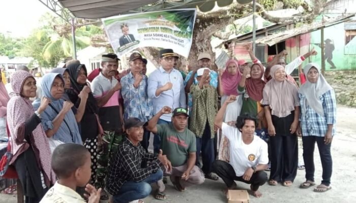 Abdul Rahman Serap Aspirasi Masyarakat Distrik Wartutin dan Fakfak Barat