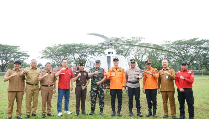 Apel Siaga Karhutla OKI: Tiga Helikopter dan Ratusan Personel Disiagakan Hadapi Musim Api