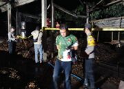 Gudang Penyulingan Minyak Cengkih di Desa Nglurup Tulungagung Dilahap si Jago Merah, Kerugian Capai Rp 80 Juta