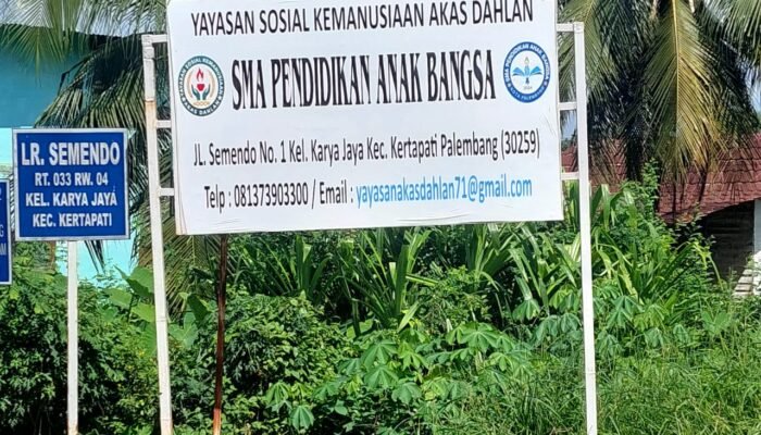 Terkendala Biaya Sekolah, Silahkan Daftar ke SMA PAB Palembang ‘Gratis’