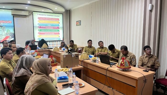 Biro Organisasi Setda Sulbar Fasilitasi Pelaksanaan Asistensi Implementasi SAKIP, RB dan ZI