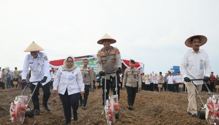 Dukung Swasembada Pangan 2025, Ini yang Dilakukan Wakapolda Sumsel
