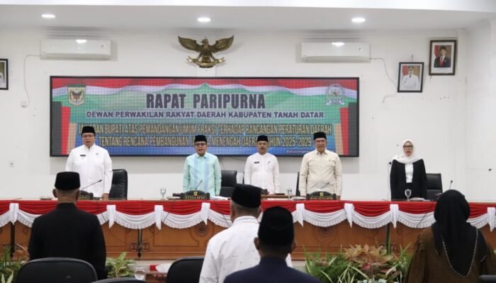Jawaban Bupati Terhadap Pandangan Umum Fraksi DPRD Tanah Datar
