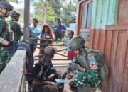 Luka di Ujung Timur, Sembuh di Tangan Prajurit Satgas Yonif 644/Wls