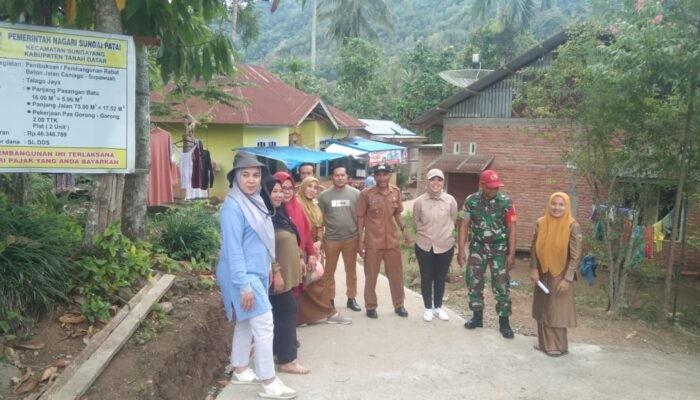 Tekan Angka Dana Silpa, Camat Sungayang Monitoring Ke Nagari Sungai Patai
