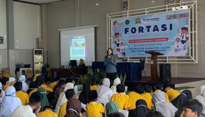 Unit PPA Satreskrim Polresta Sidoarjo Ajak Pelajar Giat Belajar dan Cegah Perundungan