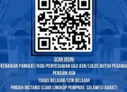 Inspektorat Sulbar Luncurkan Aplikasi E-Layanan Bebas Temuan Untuk Kemudahan ASN